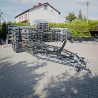 Lorries PODŁODZIOWA PP35-8825 DMC 3500kg pod łódź max 8,6m Felgi Aluminiowe