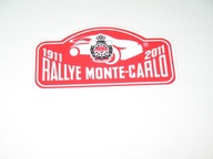 RAJD Samochodowy RALLYE MONTE - CARLO 2011 naklejka