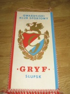 GKS GRYF SŁUPSK sekcyjny Proporczyk z PRL