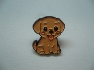 PIN PRZYPINKA BROSZKA PIES PIESEK LABRADOR RETRIEVER