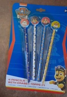 Zestaw szkolny: ołowki+gumka zestaw PSI PATROL