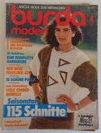 BURDA MODEN. 8/1985 + wykroje
