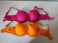 Śliczny biustonosz George UK 36E EUR 80E pink