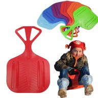 ŚLIZGACZ ŚNIEŻNY Z RĄCZKĄ JABŁUSZKO DO ZJEŻDŻANIA SANKI NA ŚNIEG MIX KOLOR