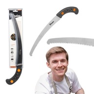 PIŁA PIŁKA RĘCZNA DO CIĘCIA GAŁĘZI DREWNA DRZEWA JEDNORĘCZNA OGRODOWA OSTRA