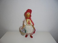 STARA LALKA CZERWONY KAPTUREK GROMADA CEPELIA