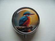 PIGULARZ POJEMNIK NA TABLETKI PTAK ZIMORODEK