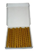 Kręcone świece z wosku pszczelego-wosk pszczeli