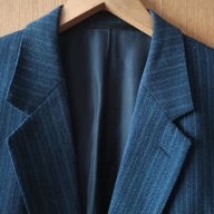 Baumler MARYNARKA KLASYCZNA ELEGANCKA GRANAT 100%wełna XL 50