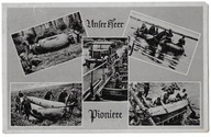 D01 Unser Heer Pioniere Saperzy Wehrmacht RZADKOŚĆ FeldPost 1940 r