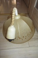 LAMPA WISZĄCA ZŁOTA-ŻÓŁTA