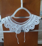 Kołnierzyk szydełkowy - 45cm