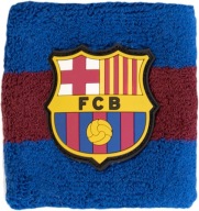 Oficjalnie licencjonowane frotki FC BARCELONA Opaski na nadgarstek 2 SZTUKI