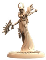 Exalted Realm Illuminated of the Veil Czarownica B Pinup RPG Druk 3D