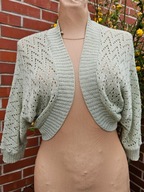 Atmosphere bolerko narzutka sweter swetr ażurowy r. uniwersalny