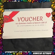 Voucher podarunkowy NA DOMOWE CIASTO