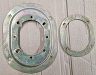 GAZ 69 51 63 KOMANDORKA RAMKA BLASZKA PRZEKŁADNI KIEROWNICZEJ KOMPLET RAMEK