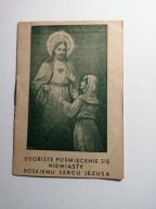 KRAKÓW 1943- OSOBISTE POŚWIĘCENIE SIĘ BOSKIEMU SERCU