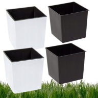 DONICZKA KWADRATOWA LAMELA POJEMNA DUŻA 19X19X19 CM