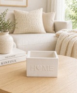 Pojemnik dekoracyjny HOME osłonka boho minimalizm