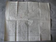 LUBLIN BIAŁA PODLASKA BRZEŚĆ WŁODAWA PARCZEW CHEŁM KOWEL KOBRYŃ MAPA 1947