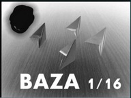 MODUŁY 500 szt origami 3D BAZA 1/16 CZARNE trójkąty