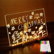 TABLICA LED MAGICZNA PODSWIETLANA DO RYSOWANIA SWIECACA DLA DZIECI