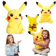 DUZA MASKOTKA PIKACHU PIKACZU PLUSZAK PRZYTULANKA ZABAWKA PLUSZOWA XXL 45CM
