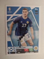 Karta topps autograf Szkocja Kenny McLean Euro 2024