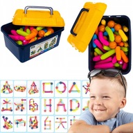 KLOCKI MAGNETYCZNE CLICK4TOYS KLOCKI MAGNETYCZNE XXL ZESTAW PREMIUM 72