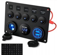 Kohree 12 V/24 V 4,2 A panel sterujący, wodoszczelność IP65, USB komper
