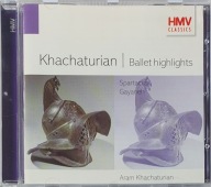 Khachaturian Ballet Highlights Spartacus EX CD Irl