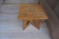 STOLICZEK - TABORET DREWNO