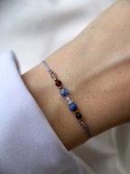 Bransoletka Na Zdrowie Kryształ Górski Ametyst Kamienie Naturalne Dla Niej