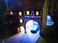 Kamienica z BRAMĄ i Oświetleniem LED w H0