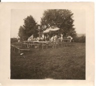 HARCERSTWO -OBÓZ HARCERZY -fotografia -mały format