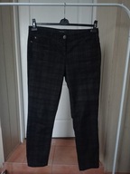 Spodnie dżinsowe dreamstar 42 czarne szare proste