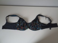 Śliczny markowy biustonosz M&S 6353P UK 38C EUR 85C black mix