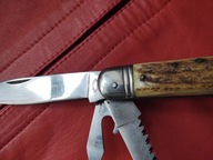 Nóż myśliwski CARLEVERTS ROSTFREI INOX scyzoryk.