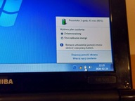 laptop Toshiba NB500 Intel ATOM 1.66 ram 2GB dysk 240GB 2h bateria Win7