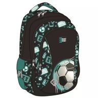 PLECAK SZKOLNY 3-KOMOROWY DUŻY TORNISTER DO SZKOŁY PIŁKA FOOTBALL