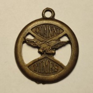 Brelok COANNI TIMES śr. 33,1 mm lecący orzeł