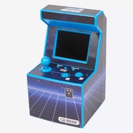 MINIATUROWY AUTOMAT DO GIER RETRO NIEBIESKI / CZERWONY / CZARNY