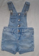 H&M spodenki ogrodniczki + płaszczyk 92 cm