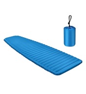 Materac campingowy jednoosobowy Costway 197 x 63 x 7,5 cm niebieski