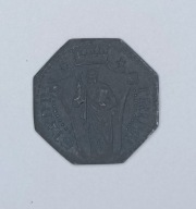 TRIER / TREWIR - 5 PFENNIG 1917 - cynk / niemagnetyczna