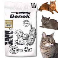 ŻWIREK DLA KOTA SUPER BENEK 35L WAŁECZKI MICRO PELLETS DO KUWETY NIE PYLI