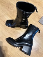 CHLOE botki na obcasie BETTY kalosze /39/