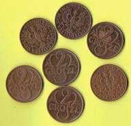 POLSKA 2 grosze 1938 r.