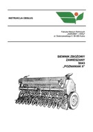 S043 (Poznaniak II) - instrukcja obsługi, katalog części siewnika (1979)